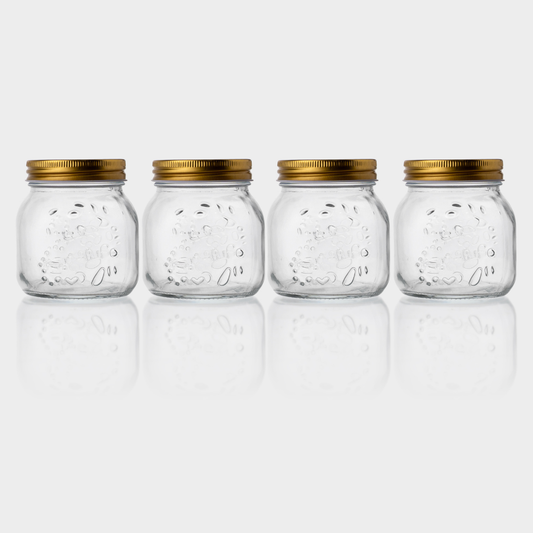 4x 380ml Glazen